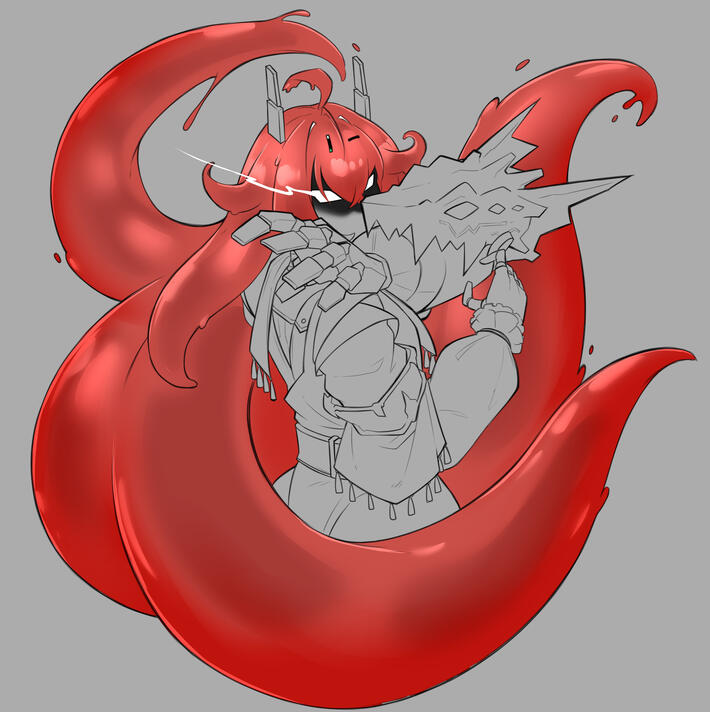 Serious Carmine 2 by @Profesuhslab