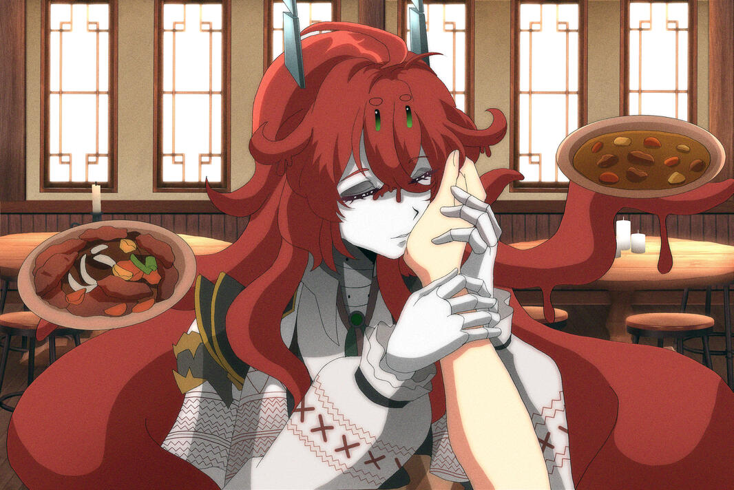 Hand on the Cheek by @AnarchicEris