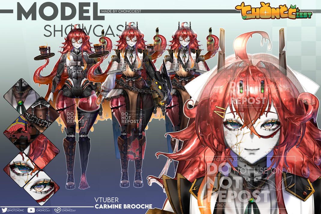 Character Sheet by @NotChonc